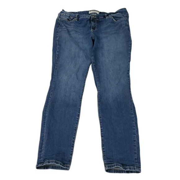 torrid Denim - Torrid Womens Sky High Skinny Jeans 16 Regular Stretch Dark Wash Denim 11369823